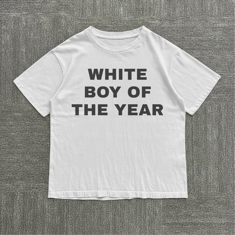 White Boy of the Year Tee — mockup 1