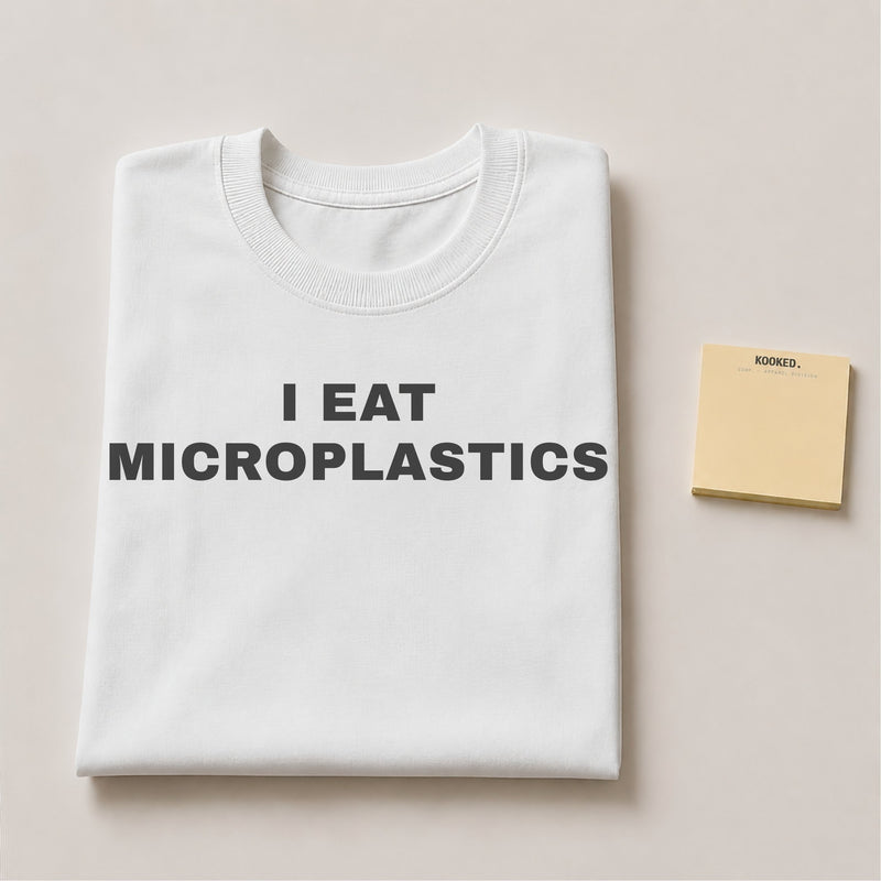 I eat Microplastics Tee — mockup 2