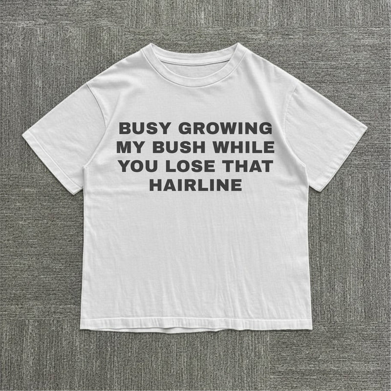 Busy Growing my Bush Tee — mockup 1