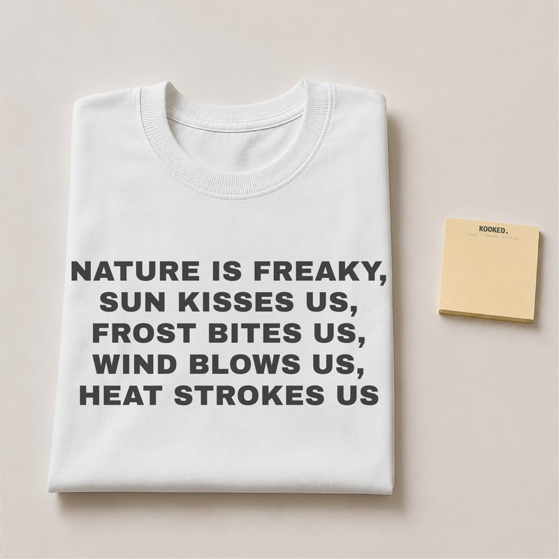 Nature is Freaky Tee — mockup 2