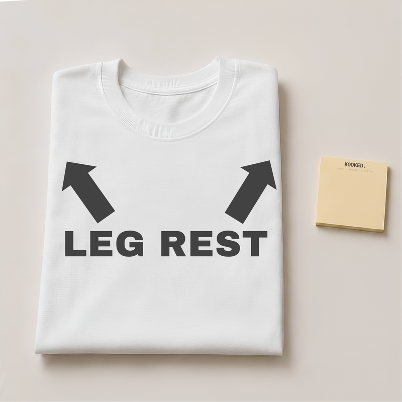 Leg Rest Tee — mockup 2